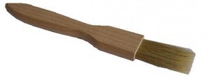 Dřevěná mašlovačka - plochá - Cukrářské a pekařské potřeby - Metly, štětce, papír, odměrky - Cukrářské stěrky a štětce