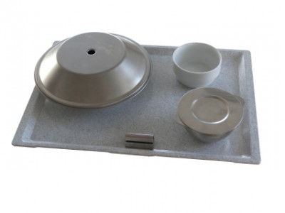 DRŽÁK KARET nerezový pro podnosy THERMOSET a ABNER - ABNER - Tabletové stravovací systémy - Tabletové starvovací systémy THERMOSET