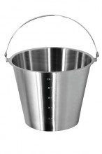 Nerezové vědro bez podstavy ECO Ø 250mm, 7 lit - Gastronádoby, Nerezové nádobí - Nerezové nádobí