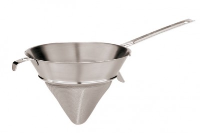 Cedník špičák s jemným sítkem (Ø240 mm)  PADERNO - Gastro příslušenství - Cedníky, Síta, Pasírky, Mačkadla - Cedníky
