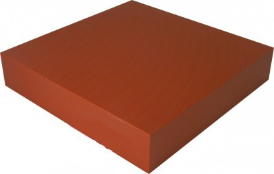 Porcovací blok plastový 500x600x100 červenohnědý - Špalky na maso Masodesky Porcovací desky - Špalky, masodesky plastové