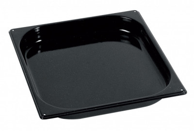 BakerSystem Plech GN 2/3 (h=40mm) smalt - lisovaná gastronádoba oblé rohy - Gastronádoby, Nerezové nádobí - Gastronádoby - Gastronádoby, plechy smaltované