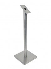 Securit® Stojan 85 cm v setu s podstavcem, Nerezová ocel - Barový, restaurační servis a hotelové doplňky - LED nabídkové tabule
