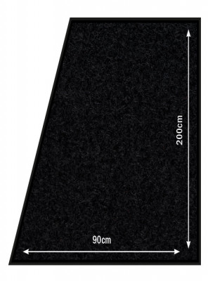 Securit® Koberec 90x200 cm k zábr. systému, černý - Barový, restaurační servis a hotelové doplňky - Vymezovací systém - Koberec