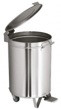 Koš nášlapný (75 litrů, ⌀450mm, v=630 mm) - Gastro příslušenství - Odpadkové koše