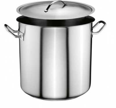OZTI Hrnec vysoký s poklicí (Ø24, v=24cm, 10,5 l) - Hrnce, Pekáče, Pánve - Hrnce a kastroly - Hrnce, kastroly nerezové