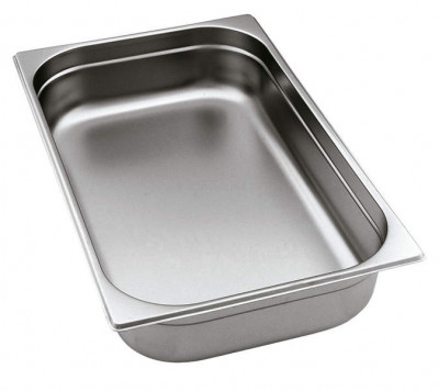 Gastronádoba GN 1/1-65  (h=65 mm) nerezová plná OPTINOX - Gastronádoby, Nerezové nádobí - Gastronádoby - Gastronádoby Nerezové plné