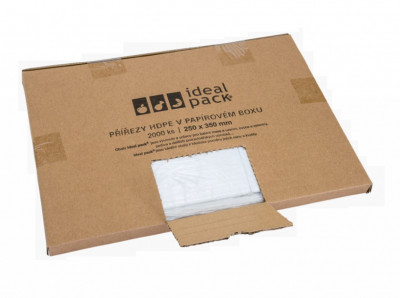 HDPE přířez 25x35cm, 2000ks v bal. - Obalový materiál - Balící materiál