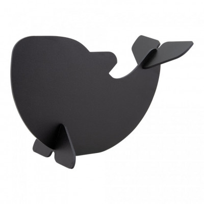 3D VELRYBA popisovací stojánková tabulka s popisovačem (T3D-WHALE) - Barový, restaurační servis a hotelové doplňky - Nabídkové tabule stolní - Popisovací tabulky