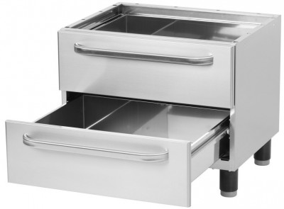 Podestavba uzavřená se zásuvkami PZ 30 L (RED FOX) - Řada 600 - Linka-600 - Neutrální moduly, dřezy, podestavby