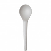 EKO CPLA Lžíce na polévku bílá 150mm, do 93°C, 50ks - Eko jednorázové nádobí a obaly - Eko příbory, brčka