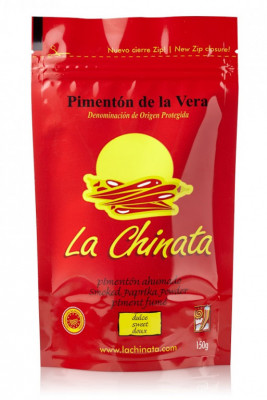 La Chinata španělská sladká uzená paprika 150g ASTA 150 - - Koření - La Chinata uzená španělská paprika