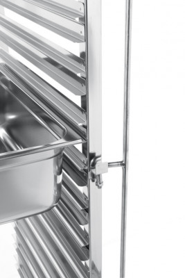 Odkládací regálový vozík 15 x 600x400mm ( pro plechy, podnosy ) - Servírovací vozíky a vozíky pod přepravky - Regálové vozíky pro podnosy