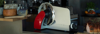 Nářezový stroj Graef CONCEPT 30S - zubatý nůž/ocel - Nářezové stroje, Tenderizéry - Nářezové stroje - Manuální