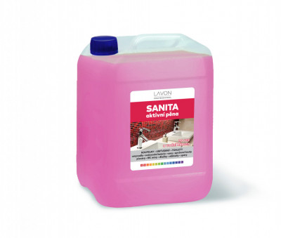 LAVON Professional SANITA aktívní pěna 5lit bez chloru - Sanitace a hygiena - Detergenty a saponáty - na Nádobí, Podlahy, Povrchy