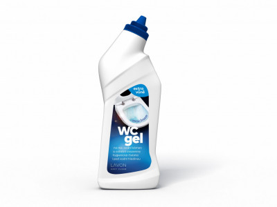 LAVON WC gel ocean breeze 750ml bez chloru - Sanitace a hygiena - Detergenty a saponáty - na Nádobí, Podlahy, Povrchy