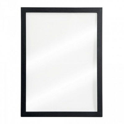 Securit® Nástěnná tabule se skleněnou plochou černý rám 1 bílý + 1 černý popisovač 60x40x1cm - Barový, restaurační servis a hotelové doplňky - Nabídkové tabule nástěnné