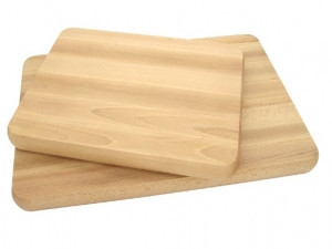 Dřevěné kuchyňské prkénko s úchopy 510x355x40mm - Špalky na maso Masodesky Porcovací desky - Krájecí desky dřevěné, masodesky