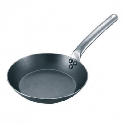 Ocelová pánev de Buyer Carbone plus 20cm nerezová rukojeť - Hrnce, Pekáče, Pánve - Pánve - Pánve ocelové a kované