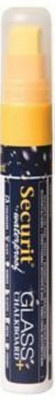 Securit® Silný voděodolný popisovač, šířka hrotu 2 - 6 mm, 1ks Yellow - Barový, restaurační servis a hotelové doplňky - Popisovače na tabuli a sklo - Popisovače 2-6mm