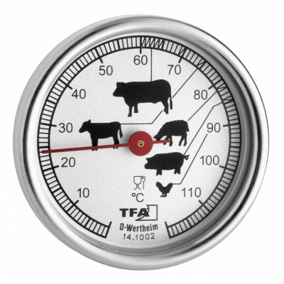 Nerezový bimetalový vpichový teploměr 0-120°C, TFA 14.1002 - Gastro příslušenství - Teploměry, Stopky, Váhy - Teploměry
