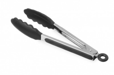 Servírovací kleště nerez-silikon 240mm HENDI 171301 - Gastro příslušenství - CATERING Servírovací kleště, naběračky, pinzety - Servírovací a grilovací kleště