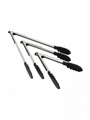 Servírovací kleště nerez-silikon 240mm HENDI 171301 - Gastro příslušenství - CATERING Servírovací kleště, naběračky, pinzety - Servírovací a grilovací kleště