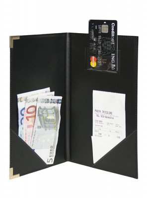 Securit® Classic desky na účtenku 23x13cm - Barový, restaurační servis a hotelové doplňky - Jídelní lístky - Desky na účtenku