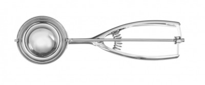 Nerezová naběračka, porcovačka na zmrzlinu 1/12l, pr. 66mm - Gastro příslušenství - CATERING Servírovací kleště, naběračky, pinzety - Naběračky