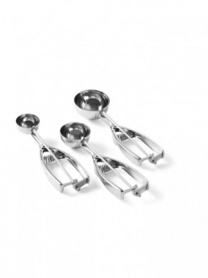Nerezová naběračka, porcovačka na zmrzlinu 1/16l, pr. 59mm - Gastro příslušenství - CATERING Servírovací kleště, naběračky, pinzety - Naběračky
