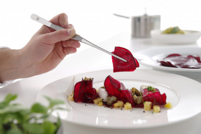Nerezová kuchařská pinzeta 230mm - Gastro příslušenství - CATERING Servírovací kleště, naběračky, pinzety - Kuchařské pinzety