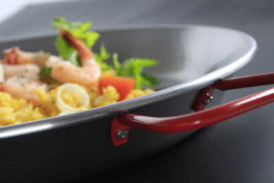 Plynový vařič Fiesta 600 + Pánev paella 600mm HENDI 146002 - Stolní zařízení - Plynové vařiče, grily, hořáky WOK - Plynové hořáky WOK