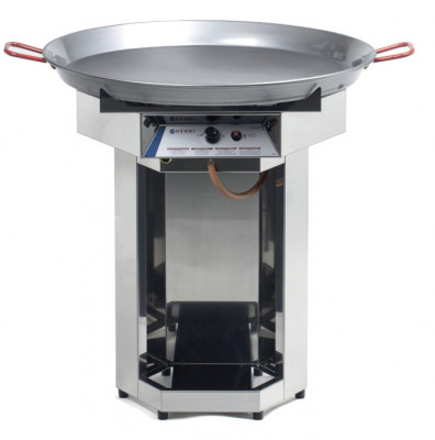 Plynový vařič Fiesta 800 + Pánev paella 800mm HENDI 146804 - Stolní zařízení - Plynové vařiče, grily, hořáky WOK - Plynové hořáky WOK