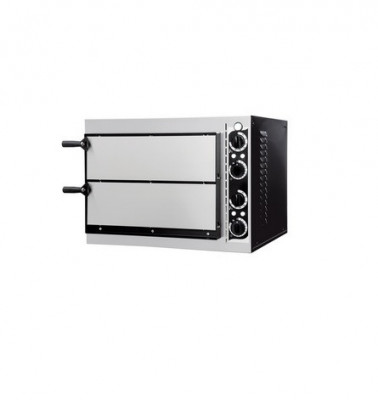 Pizza pec BASIC 2/40 dvoupatrová - Pizza pece Hnětače - Pizza pece - Dvoupatrové