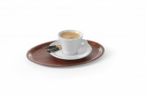Protiskluzový podnos na kávu ovál 230x160 imitace dřevo - Gastro příslušenství - Výdejní tácy, podnosy
