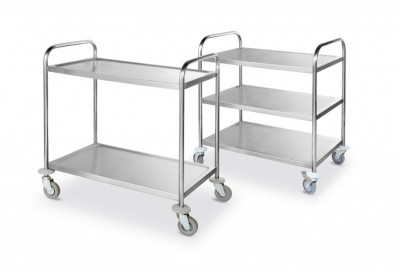 Servírovací vozík 910x590x950mm - 3 police 830x510mm HENDI 810101 - Servírovací vozíky a vozíky pod přepravky - Servírovací vozíky 3 police
