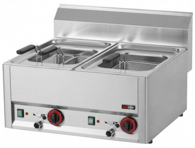 Vařič těstovin elektrický dvojitý VT 60 EL (REDFOX) - Řada 600 - Linka-600 - Vařiče těstovin