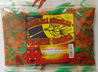 Andělská křidélka - Pikantní žebírka 100g Kasia - - Koření - Kořenící směsi - Kořenící směsi do 100g