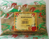 Koriandr mletý 100g Kasia - - Koření - Jednodruhové koření