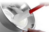 Cukrářská stěrka silikonová 70x115x450mm, od-60°C do 260°C - Cukrářské a pekařské potřeby - Metly, štětce, papír, odměrky