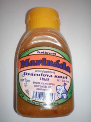 Marináda grilovací - Dráculova smrt 250ml - - Koření - Tekuté koření, Marinády