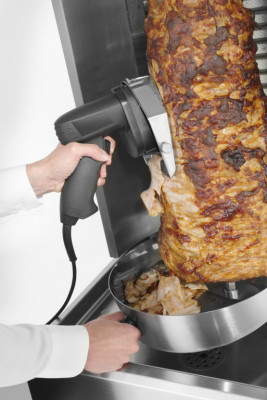 Elektrický nůž na gyros, kebab pr.100mm - Hendi 267240 - Stolní zařízení - Gyros grily - Příslušenství