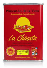 La Chinata HOT 160g španělská uzená paprika pálivá ASTA 150 - - Koření - La Chinata uzená španělská paprika