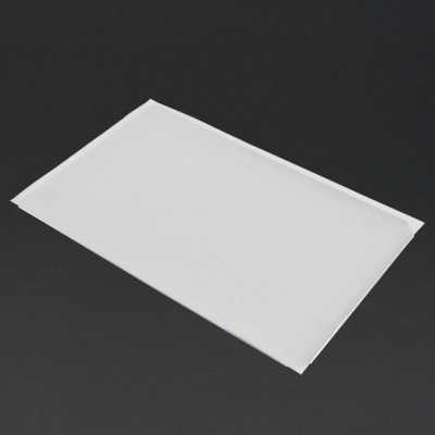 Pečící papír bílý 570x780mm bal. archy 500ks pergamenový, 40 g/m2, lze použít opakovaně 8x - Cukrářské a pekařské potřeby - Metly, štětce, papír, odměrky - Pečící papír, pečící folie