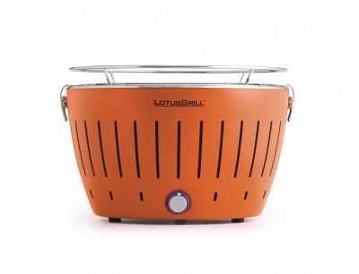 LotusGrill Classic Orange vč. tašky + 1 sada baterií + 1kg uhlí + 1 gel - - Bezkouřové grily Lotus - Grilly