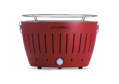 LotusGrill Classic Red vč. tašky + 1 sada baterií + 1kg uhlí + 1 gel - - Bezkouřové grily Lotus - Grilly