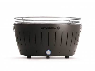 LotusGrill XL Grey vč. tašky + 1 sada baterií + 1kg uhlí + 1 gel - - Bezkouřové grily Lotus - Grilly