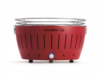 LotusGrill XL Red vč. tašky + 1 sada baterií + 1kg uhlí + 1 gel - - Bezkouřové grily Lotus - Grilly