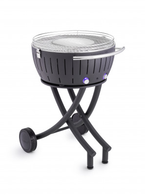 Lotus GardenGrill XXL Grey + 1 sada baterií + 2,5kg uhlí + 1 gel - - Bezkouřové grily Lotus - Grilly