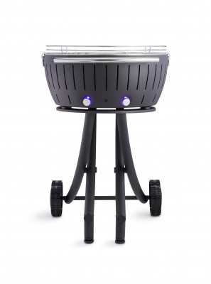 Lotus GardenGrill XXL Grey + 1 sada baterií + 2,5kg uhlí + 1 gel - - Bezkouřové grily Lotus - Grilly